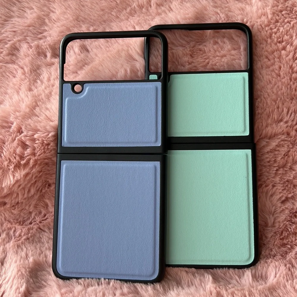 For Samsung Galaxy z flip4 5G genuine leather phone case